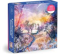 Enchanted Snowfall 1000 Piece Foil Puzzle