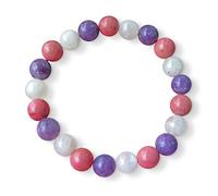 Enchanted Therapist Bracelet zodiaque Balance infusé Reiki, bracelet d'énergie, cadeau Reiki, bracelets Reiki, bijoux Reiki, bracelets en pierres précieuses, bracelets en cristal, 17,8 cm, multiple