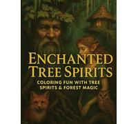 Enchanted Tree Spirits: Coloring Fun With Tree Spirits & Forest Magic: A Magical Coloring Journey Through Forest Nymphs, Tree Faces & Spirit Animals for Adults