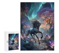Enchanted Unicorn Forest -3 Puzzle 1000 Pièces Educa Jouet en Bois Cadeau Unique Décoration Intérieure Jeu Éducatif Challenge Toy Adultes Et Enfants À Partir De 14 Ans 300 PCS