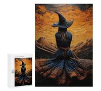 Enchanted Witch's Journey -1 Puzzle 1000 Pièces Educa Jouet en Bois Cadeau Unique Décoration Intérieure Jeu Éducatif Challenge Toy Adultes Et Enfants À Partir De 14 Ans 300 PCS