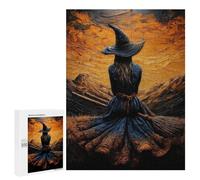 Enchanted Witch's Journey -1 Puzzle 1000 Pièces Educa Jouet en Bois Cadeau Unique Décoration Intérieure Jeu Éducatif Challenge Toy Adultes Et Enfants À Partir De 14 Ans 500 PCS