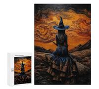 Enchanted Witch's Journey Puzzle 1000 Pièces Educa Jouet en Bois Cadeau Unique Décoration Intérieure Jeu Éducatif Challenge Toy Adultes Et Enfants À Partir De 14 Ans 300 PCS