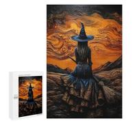 Enchanted Witch's Journey Puzzle 1000 Pièces Educa Jouet en Bois Cadeau Unique Décoration Intérieure Jeu Éducatif Challenge Toy Adultes Et Enfants À Partir De 14 Ans 1000 PCS