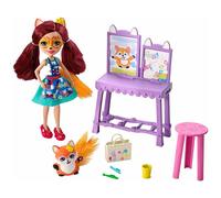 Enchantimals Allons Peindre Studio D'art Mattel Gbx03