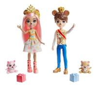 Enchantimals - Coffret Bonita & Bannon Ours - Mini-poupée - Dès 4 ans