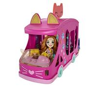 Enchantimals Coffret Camion Mode Avec Poupée 15 Cm Et Figurines Meilleurs Amis Animaux, Remorque Pour Animaux, +25 Accessoires, Jouet Enfant, A Partir De 4 Ans, HPB34