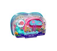 Enchantimals Coffret Camping Car Escargot Avec Poupee Et Accessoires - Figurine 4cm - Mini-poupee