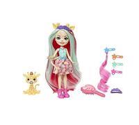 Enchantimals Coffret Gala Enchanté Poupée Gillian Giraffe & Pawl 15 Cm