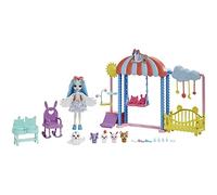 Enchantimals Coffret Garderie Starley Cigogne – Poupée, Bouncer & 4 Amis Bébés, Dès 3 Ans