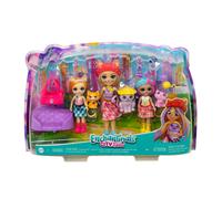 Enchantimals - Coffret La Famille De Carmel Chat - Mini Poupée - 4 Ans et +