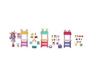 Enchantimals, Coffret Le Marché Fermier avec 1 Poupée Becker Lapin, 1 Lapin bélier et de Nombreux décors & Accessoires, Jouet Enfant, Dès 4 Ans, HHC17