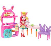 Enchantimals - Coffret Mini Poupée - La Cuisine Du Lapin, FRH47
