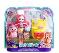 Enchantimals - FJJ28 - Mini-Poupée - Coffret Cuisine - Petya Truie