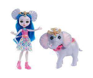 Enchantimals - FKY73 - Poupée - Balade Eléphant + Antic