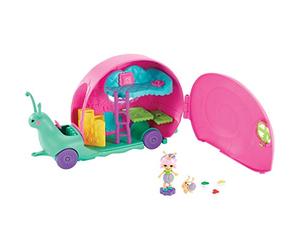 Enchantimals GCT42 Slow-Mo Camper Vehicle Playset With Saxon Snail Doll