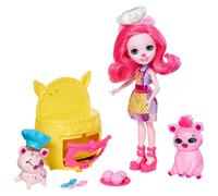 Enchantimals Pack thématique Amis de la pâtisserie Set de jeu avec poupée
