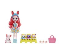 Enchantimals – Coffret Meilleurs Amis des Bébés – Petite poupée, 3 bébés animaux et accessoires