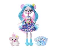 Enchantimals - Poupées Bêtes Citadines de la famille Finch Koala - Mini Poupée- ENCHANTIMALS - HNT61 - POUPEE ENCHANTIMALS