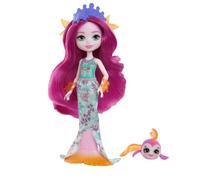 ENCHANTIMALS Poupée Maura Sirène 15 cm et Dipper