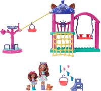 Enchantimals Set de jeu avec 2 poupées & amis animaux, accessoires inclus