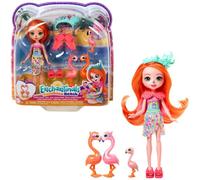 Enchantimals Coffret Sunshine Beach Famille Florinda Flamant
