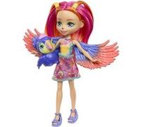 ENCHANTIMALS Sunshine Beach, Trippi Toucan et Son Animal de Compagnie Canopy - HRX83 Multicolore G