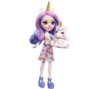 ENCHANTIMALS Sunshine Beach, Ulia Licorne et Son Animal de Compagnie Pacifica - HRX84 G