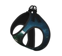 Enchanting Space Harnais pour chien avec sangles réfléchissantes et boucles à dégagement rapide Convient aux petits chats et chiens