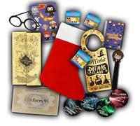 Enchanting Wizard Coffret cadeau de Noël - 15 articles magiques pour enfants et fans