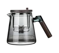 Enchantipot Press Control Glass Teapot - 750ml Tea Separator