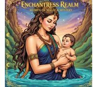 Enchantress Realm Women of Magic & Mystery: A Fantasy Coloring Book Featuring 50 Beautiful Goddesses, Warriors & Queens from Magical Worlds