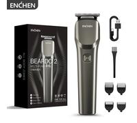 ENCHEN Beardo 2 tondeuse électrique multifonctionnelle tête de coupe de Type R 8000PRM moteur de vitesse haute fréquence 1200mAh batterie Li-Beardo 2