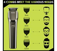 ENCHEN Beardo 2 tondeuse électrique tondeuse à cheveux Machine de coupe de cheveux pour hommes type-c outils de toilettage rechargeables Beardo 2