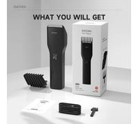 ENCHEN Boost-Tondeuse à Cheveux Électrique Professionnelle Sans Fil, Charge Rapide de Type C, en Céramique, pour Homme Adulte noir