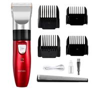 ENCHEN tondeuse électrique pour hommes pour tous les membres de la famille barbier professionnel machine de coupe de RED TYPE A