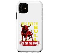 Enchevêtrement avec Le Taureau Vous Obtenez Les Cornes | Angry Bull Coque pour iPhone 11