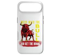Enchevêtrement avec Le Taureau Vous Obtenez Les Cornes | Angry Bull Coque pour iPhone Air
