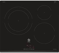 Balay 3EB865FR - Table de cuisson à induction - 3 plaques de cuisson - Niche - largeur : 56 cm - profondeur : 49 cm - noir - avec bord avant avec facettes
