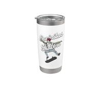 Encinitas Skater Skateboard humoristique Gobelet isotherme en acier inoxydable double paroi