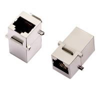 encitech 3101-CAT6a Connecteur RJ45 Cat 6a 2101-0115-05 Double femelle Nombre