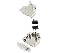 encitech D45PK-M-15-DBS-W-K 6355-8009-12 Kit embase SUB-D femelle 45 ° Nombre de pôles: 15 fût à souder 1 pc(s)
