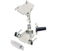 encitech D45ZF15-DMS-W-K 6355-8047-12 Kit embase SUB-D femelle 45 ° Nombre de pôles: 15 fût à souder 1 pc(s)