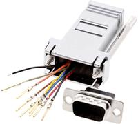 encitech DA15-PMJ8-M-K-RC Adaptateur SUB-D SUB-D mâle 15 pôles - RJ45 femelle 8P8C 1 pc(s)
