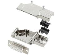 encitech DCMR15-FK-HDS26-W-K 6355-8066-12 Kit embase SUB-D femelle 90 ° Nombre de pôles: 26 fût à souder 1 pc(s)