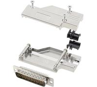 encitech DCMR25-FK-HDP44-W-K 6355-8066-03 Kit embase SUB-D mâle 90 ° Nombre de pôles: 44 fût à souder 1 pc(s)