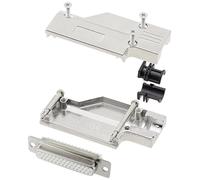 encitech DCMR25-FK-HDS44-W-K 6355-8066-13 Kit embase SUB-D femelle 90 ° Nombre de pôles: 44 fût à souder 1 pc(s)