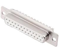 encitech DM25-SS-W 2108-0200-13 Embase SUB-D femelle 180 ° Nombre de pôles: 25 fût à souder 1 pc(s) Tray