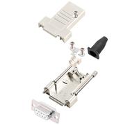 encitech DTSL09-LJSRG-T-DMS-W-K 6355-8040-31 Kit embase SUB-D femelle 180 ° Nombre de pôles: 9 fût à souder 1 pc(s)