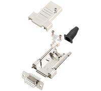 encitech DTSL09-LJSRG-T-HDS15-W-K 6355-8041-11 Kit embase SUB-D femelle 180 ° Nombre de pôles: 15 fût à souder 1 pc(s)